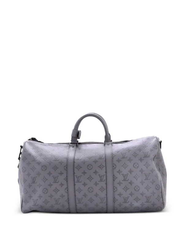 Louis Vuitton グレー ボストン モノグラム LOUIS VUITTON（ルイ