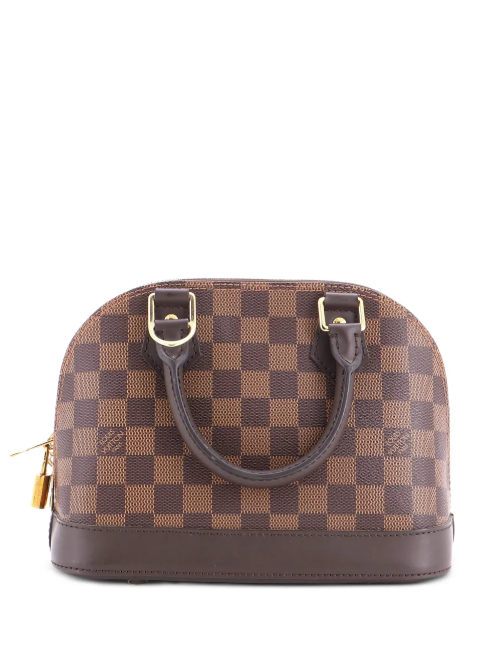 Louis Vuitton Pre-Owned Borsa a spalla Alma Damier BB - Marrone
