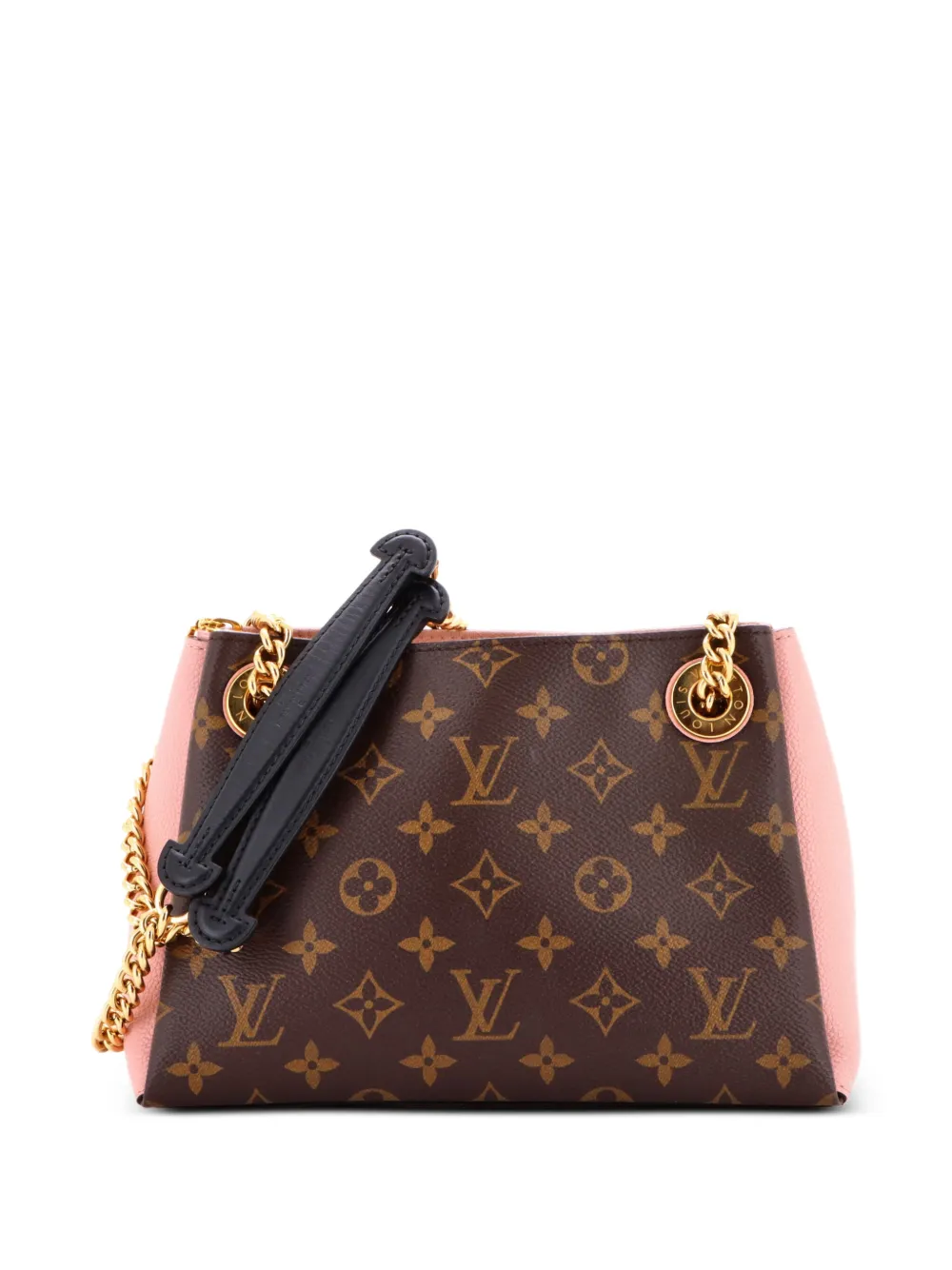 Louis Vuitton Pre-Owned Borsa a spalla Surene BB in pelle e tela con monogramma - Marrone
