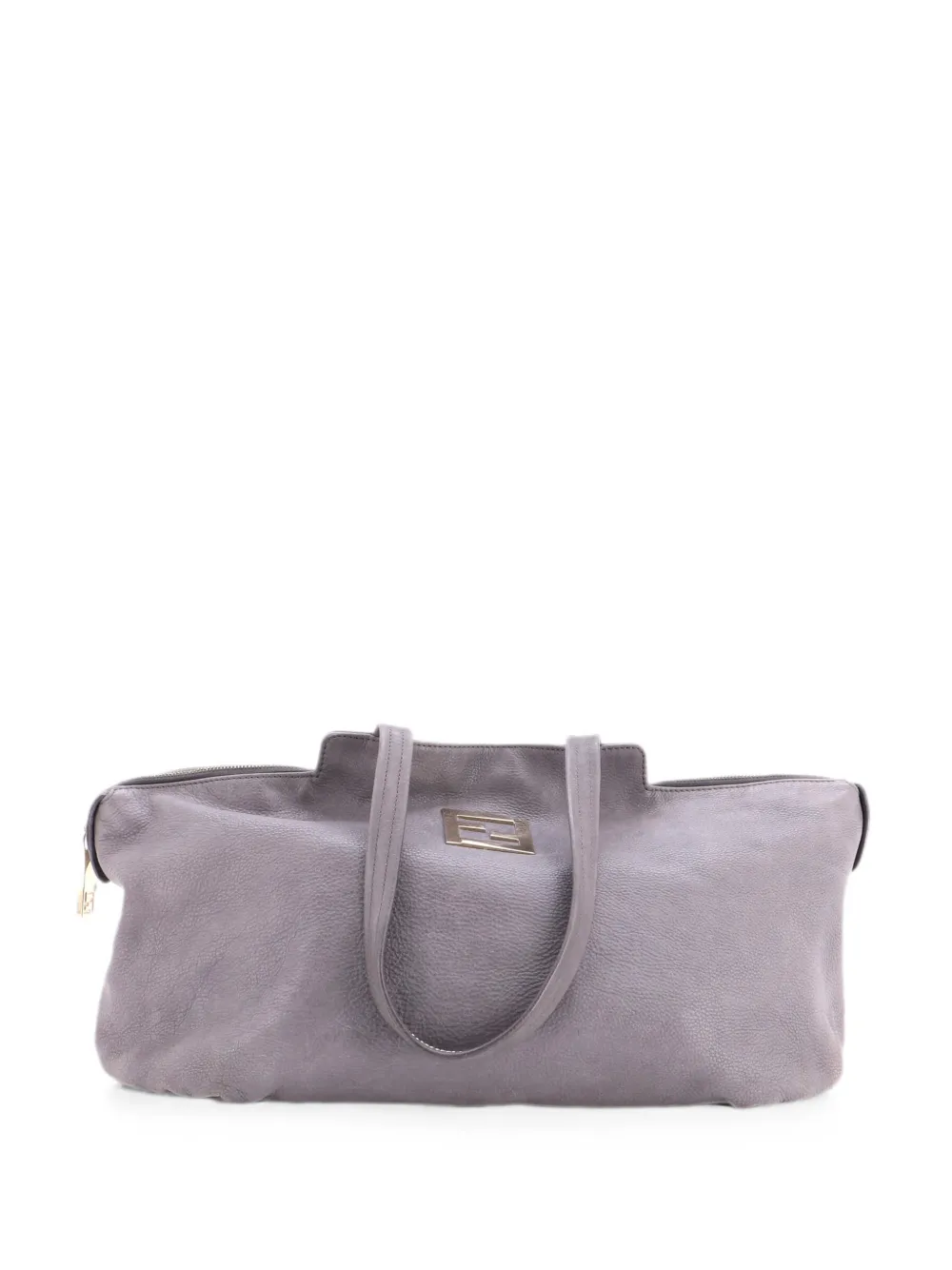 Fendi Pre-Owned FF Chain Nubuck tote bag - Grau