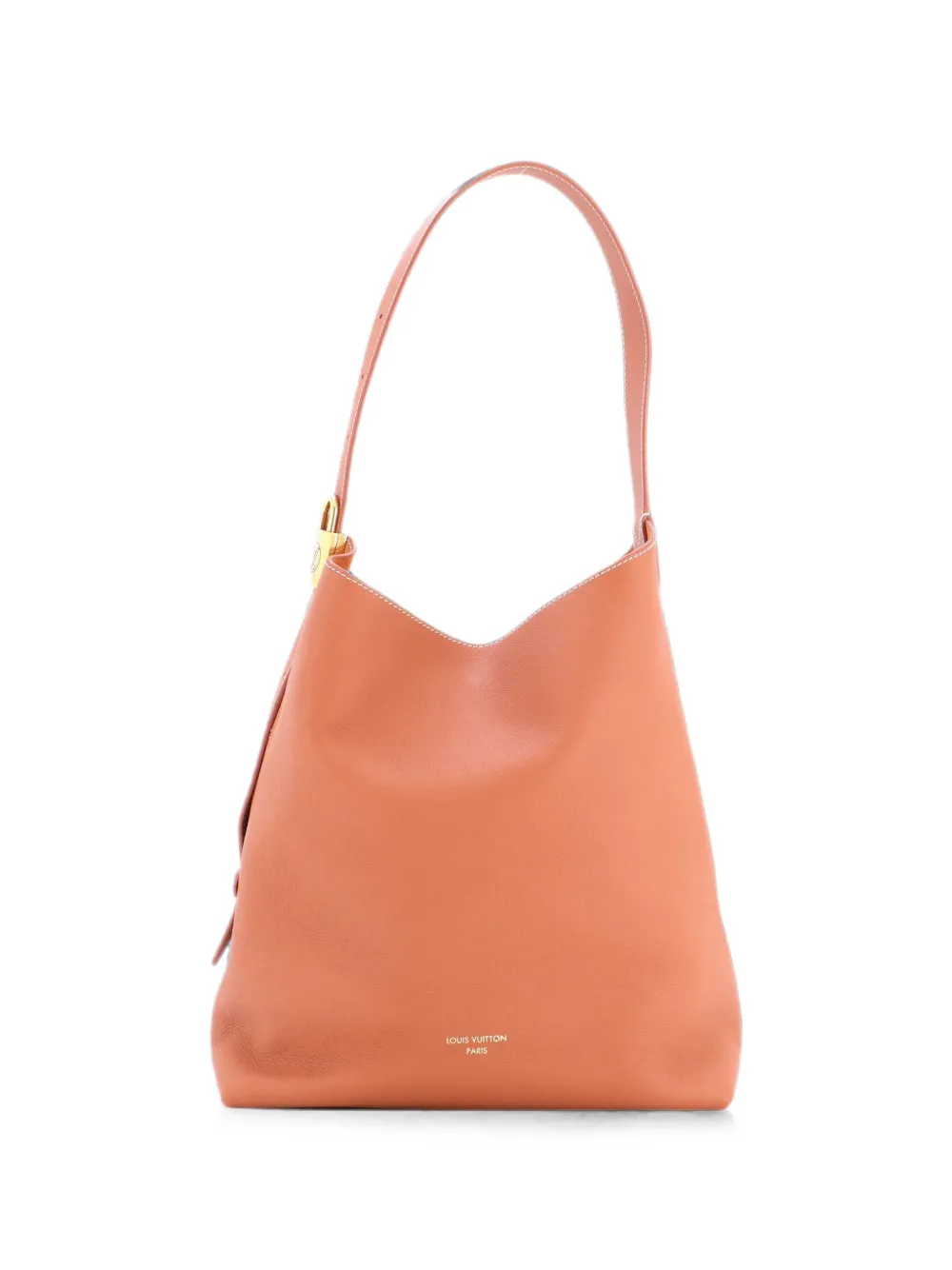Louis Vuitton Pre-Owned Low Key Calfskin MM hobo bag - Braun