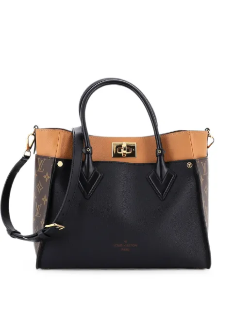 Louis Vuitton Pre-Owned tote On My Side de lona y piel con mongrama MM