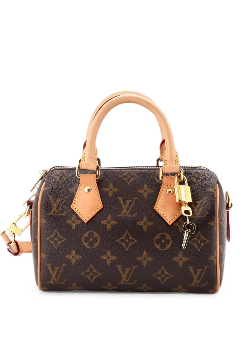 Louis Vuitton Pre-Owned Speedy Bandouliere Bag Monogram Canvas 20 crossbody bag - Brown