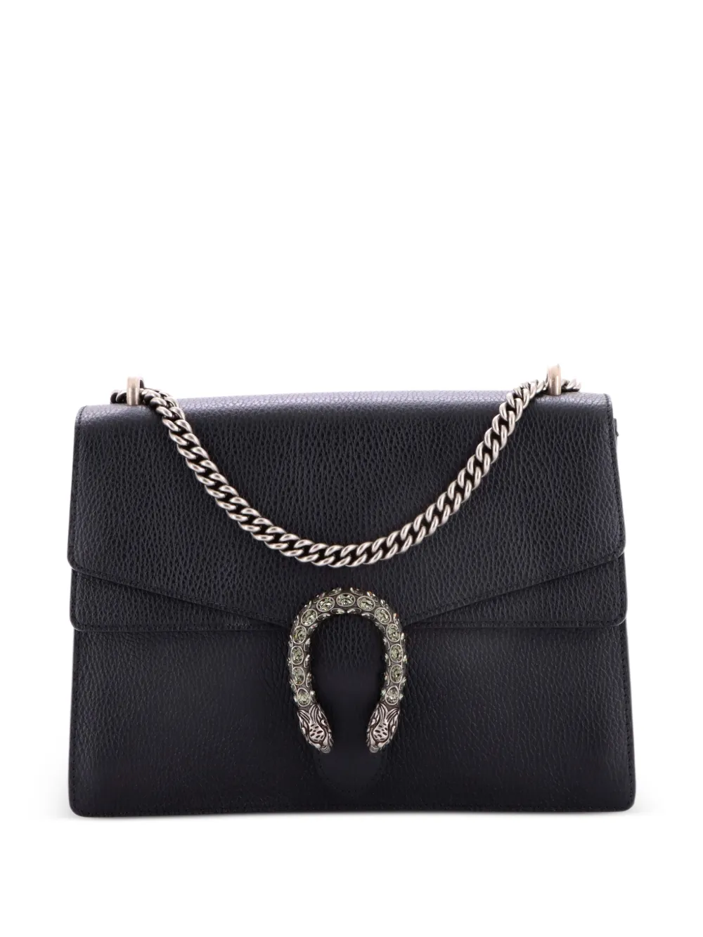 Gucci Pre-Owned Borsa a spalla Dionysus media in pelle - Nero