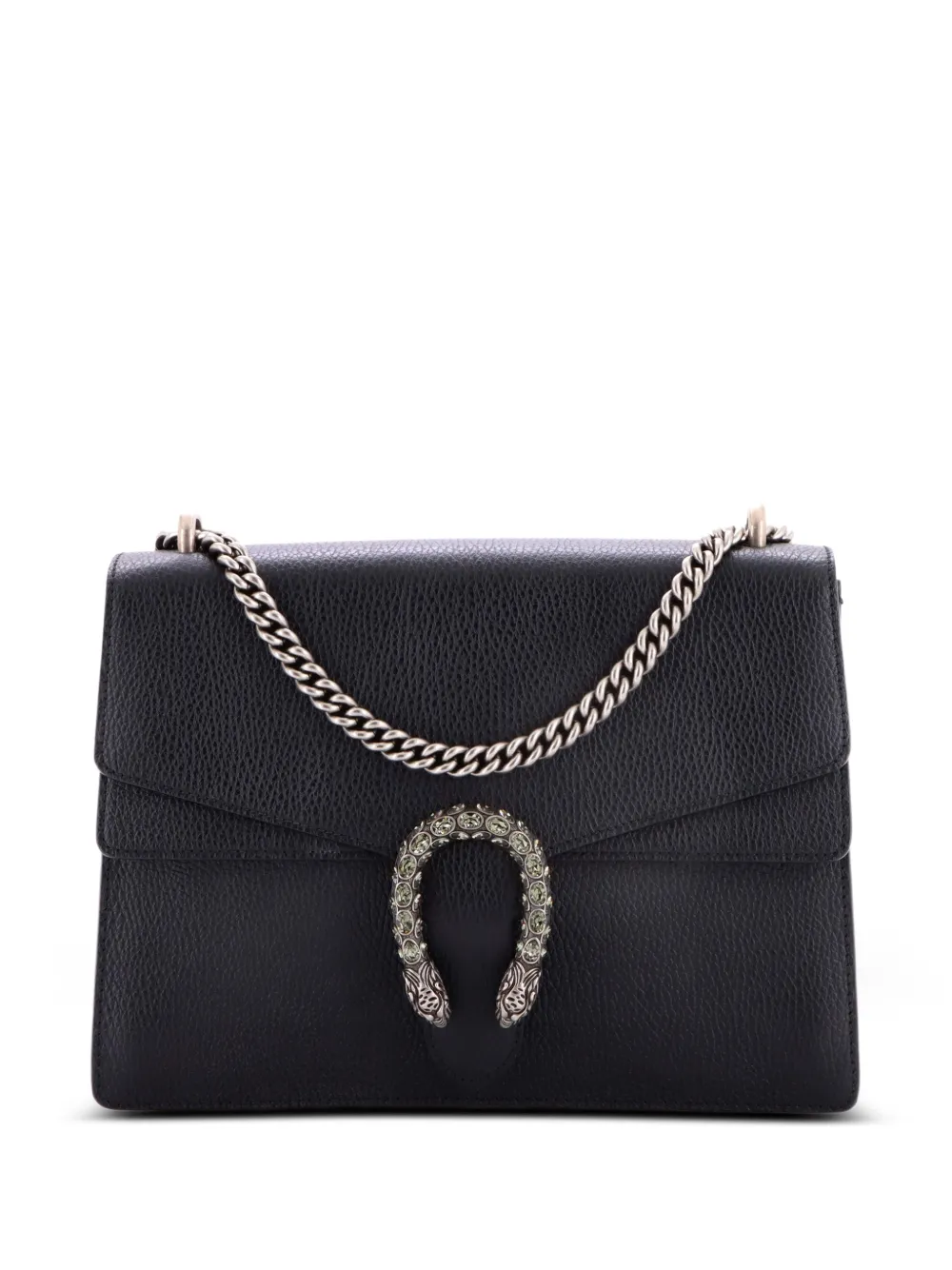 Gucci Pre-Owned Borsa a spalla Dionysus media in pelle - Nero