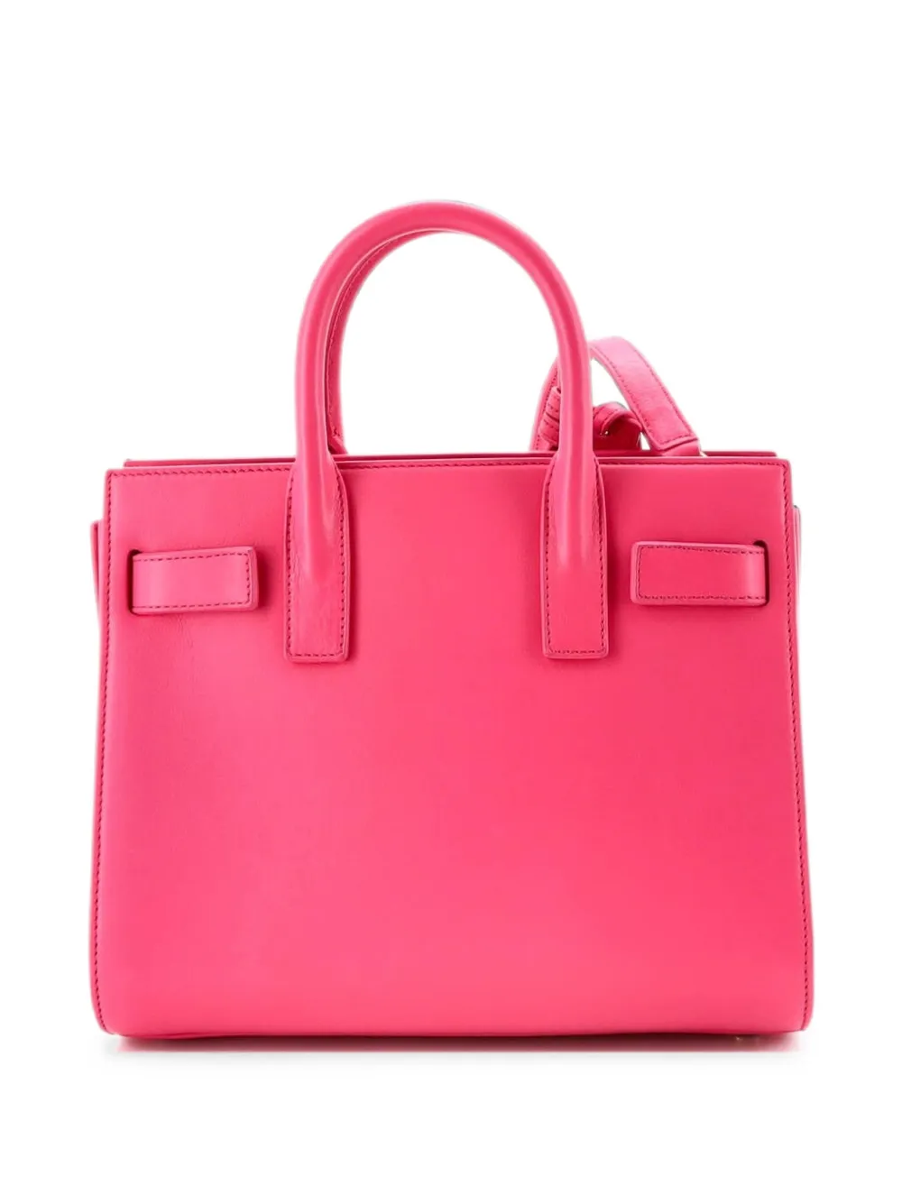 Saint Laurent Pre-Owned サックドジュール レザー ナノ ハンドバッグ