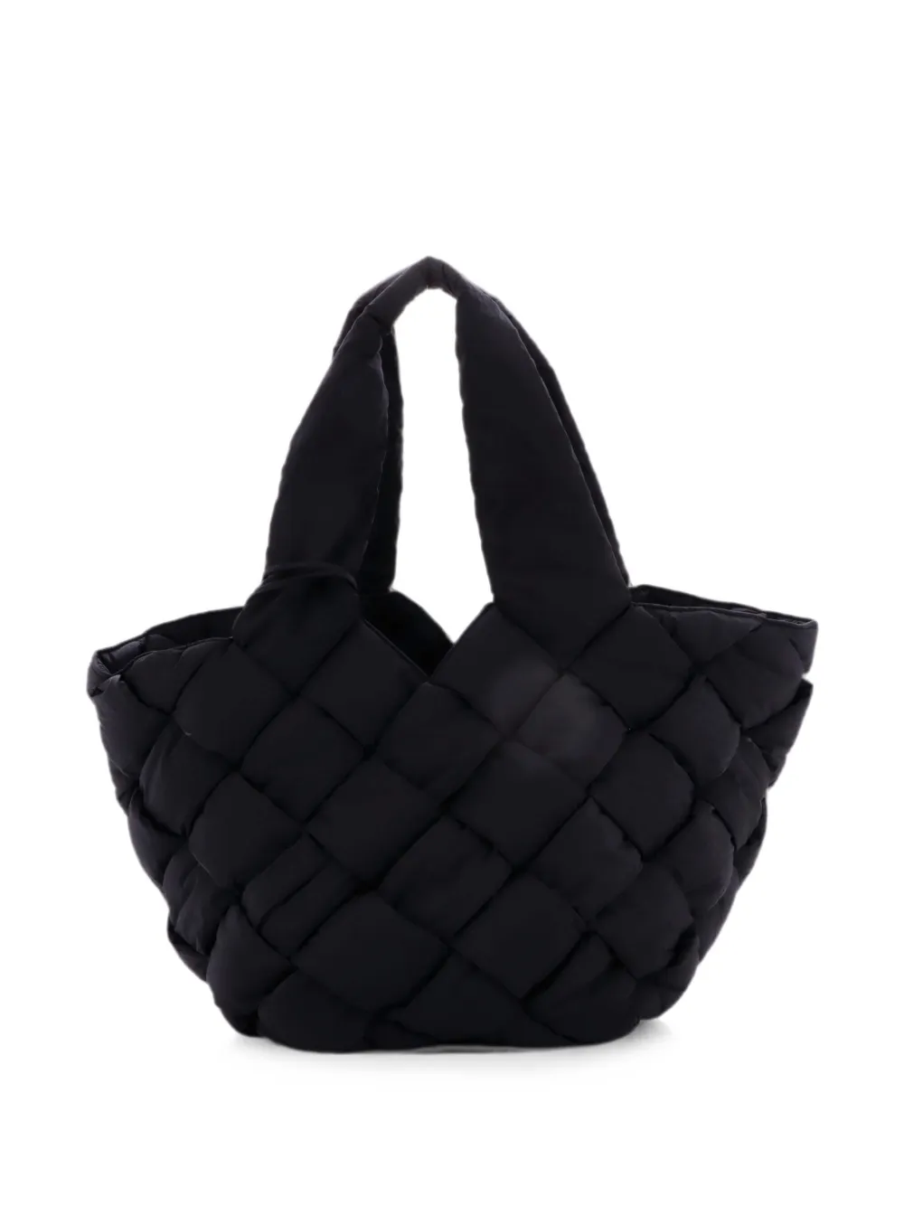 Bottega Veneta Pre-Owned Cassette Paper Intrecciato Nylon tote bag - Schwarz