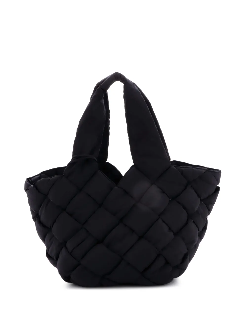 Bottega Veneta Pre-Owned Borsa tote Cassette Paper in nylon con design Intrecciato - Nero
