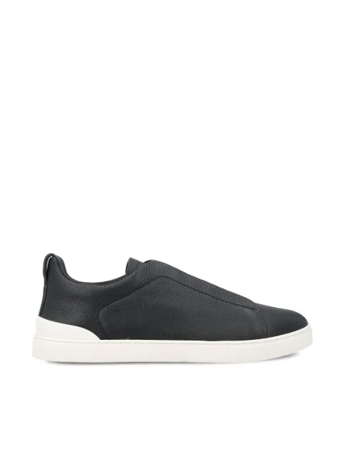 Zegna Triple Stitch leather sneakers