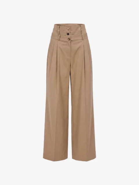Monse triple-waistband pleated trousers