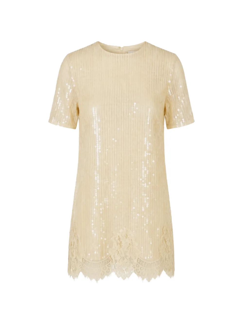 Monse Abito corto con paillettes - Giallo