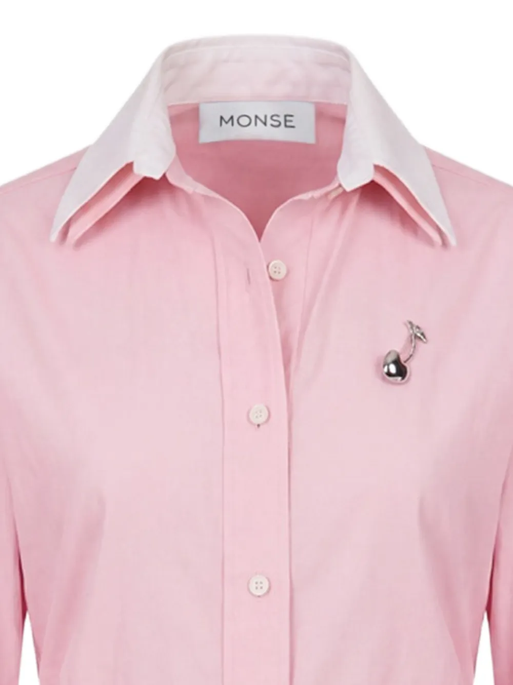 Monse Blousejurk met strik Roze