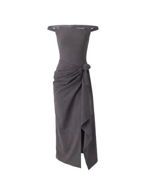Monse off-shoulder draped dress