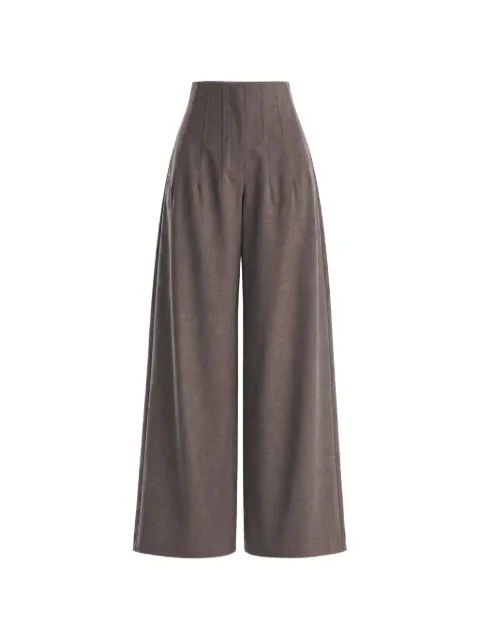 Monse corset-style wide-leg trousers