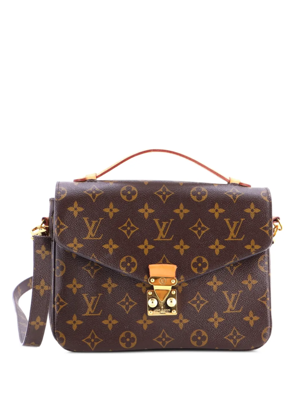 Louis Vuitton Pre-Owned Pochette Metis Monogram Canvas crossbody bag - Brown