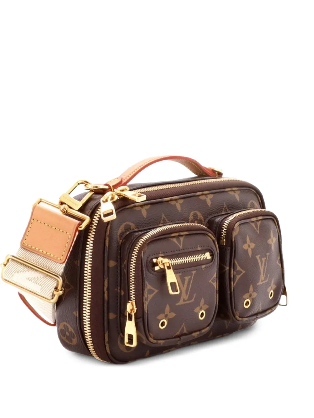 Louis Vuitton Pre-Owned Utility Monogram Canvas crossbody bag - Marrone