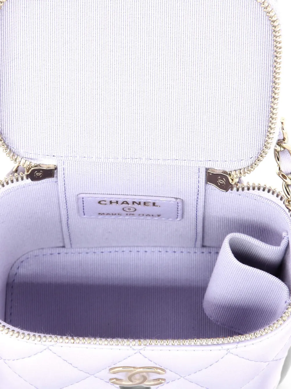 CHANEL Pre-Owned クラシック トップハンドル バニティケース ウィズ