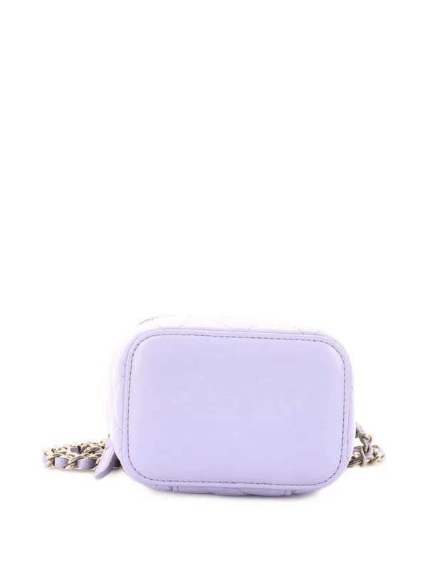CHANEL Pre-Owned クラシック トップハンドル バニティケース ウィズ 