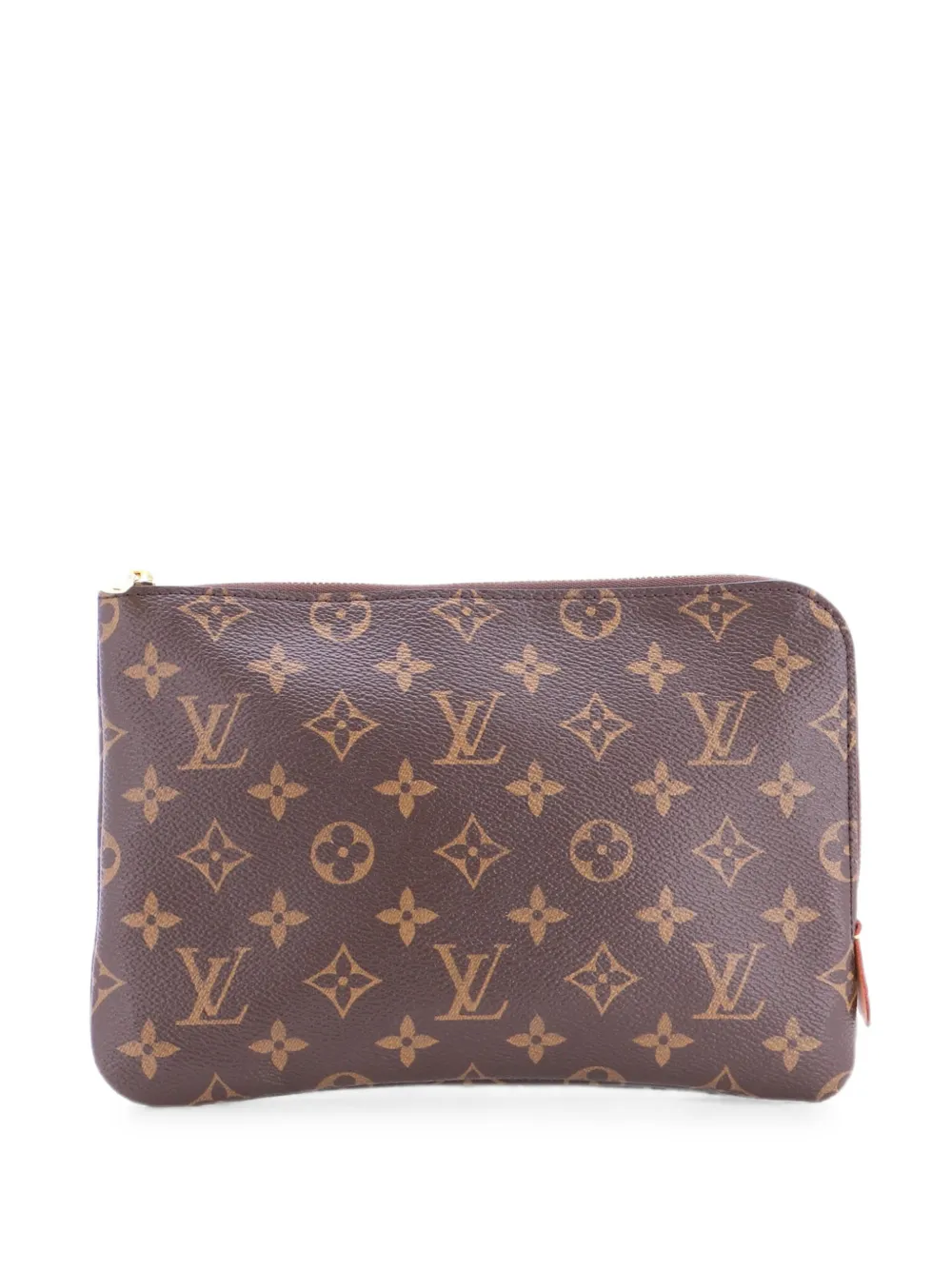 Louis Vuitton Pre-Owned Etui Voyage Pouch Monogram Canvas PM clutch bag - Braun