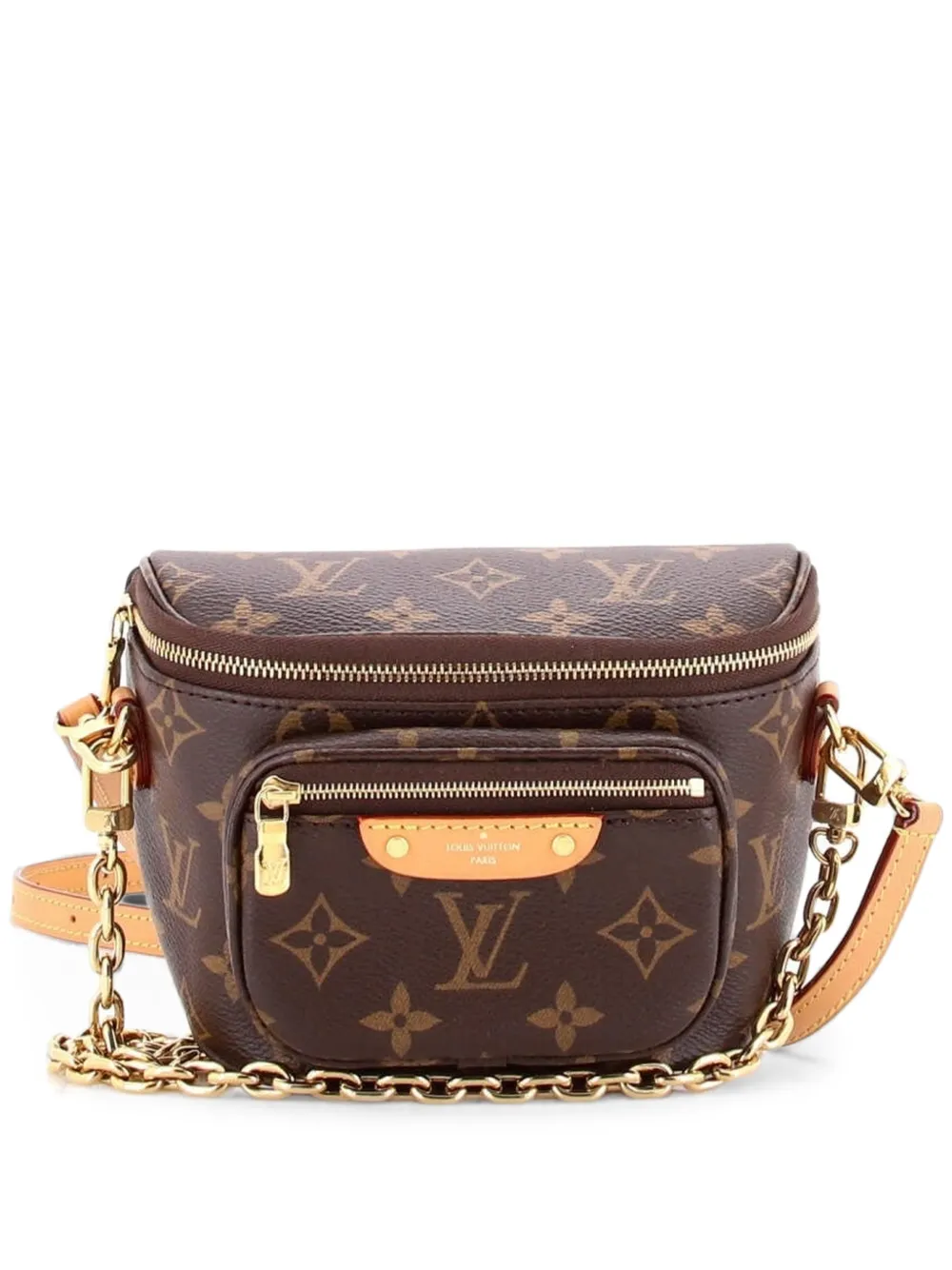 Louis Vuitton Pre-Owned Bum Bag Monogram Canvas Mini belt bag - Marrone