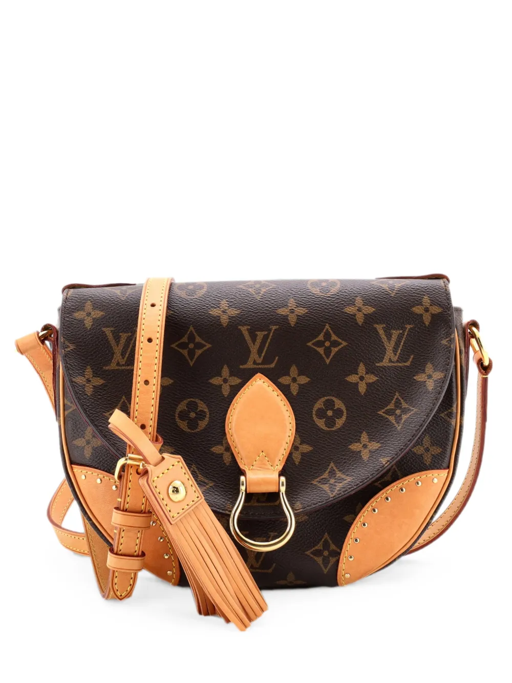 Louis Vuitton Pre-Owned Saint Cloud NM Bag Monogram Canvas crossbody bag - Braun