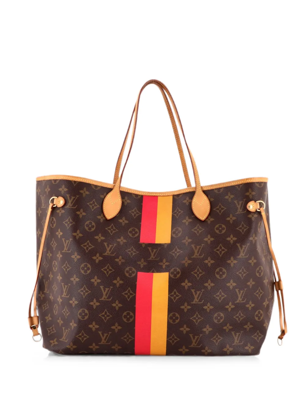 Louis Vuitton Pre-Owned Borsa tote Neverfull My LV Heritage Monogram in tela GM - Marrone