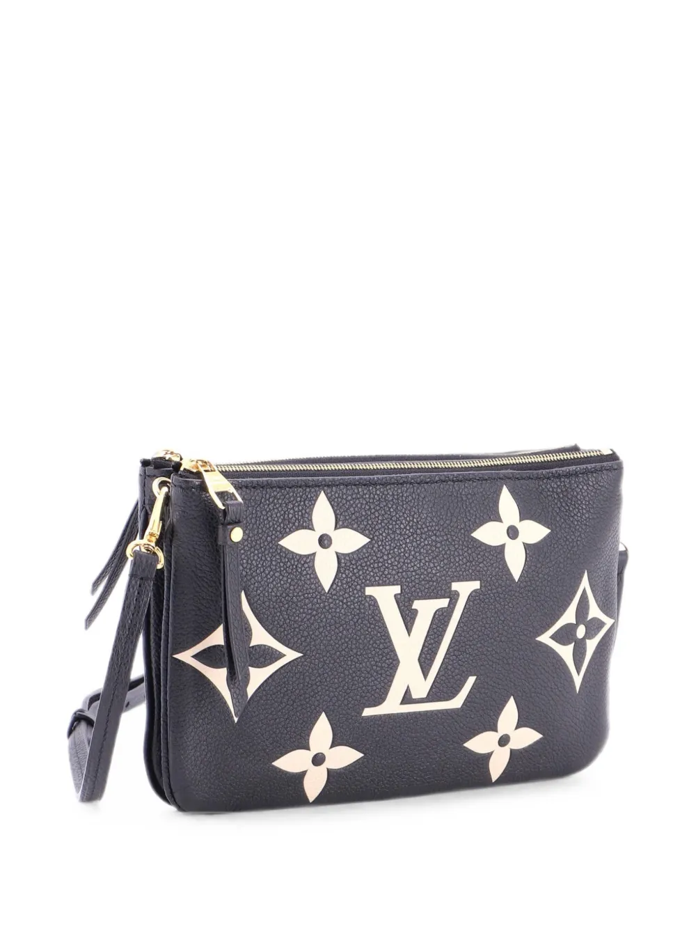 Louis Vuitton Pre-Owned ダブルジップ ポシェット バイカラー