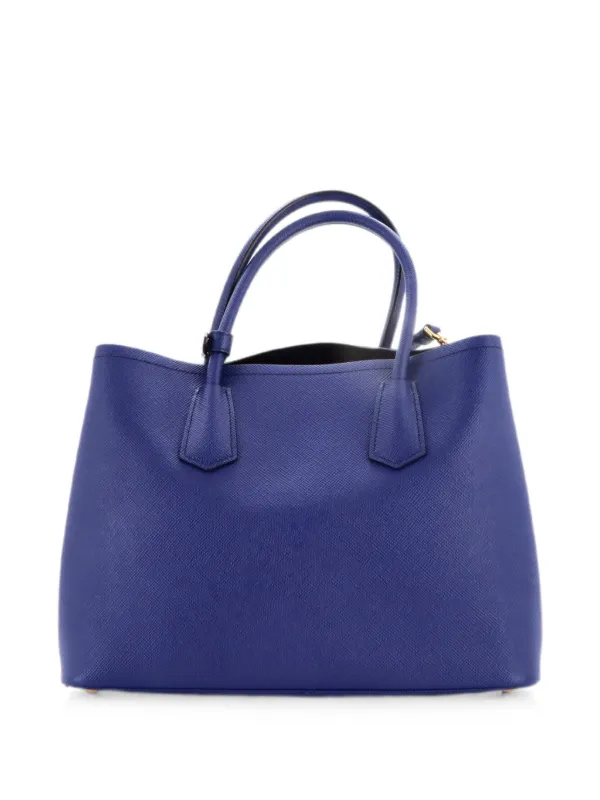 Prada Pre-Owned キュイル ダブル サフィアーノレザー ミディアム 