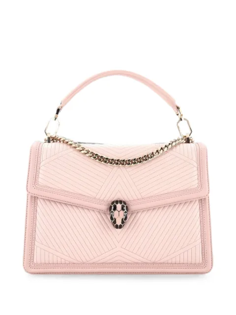 Bvlgari Pre-Owned Serpenti Forever Quilted Leather Medium shoulder bag