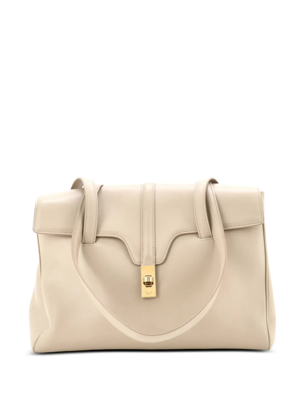 Celine Pre-Owned Borsa a spalla Soft 16 media in pelle di vitello liscia - Toni neutri