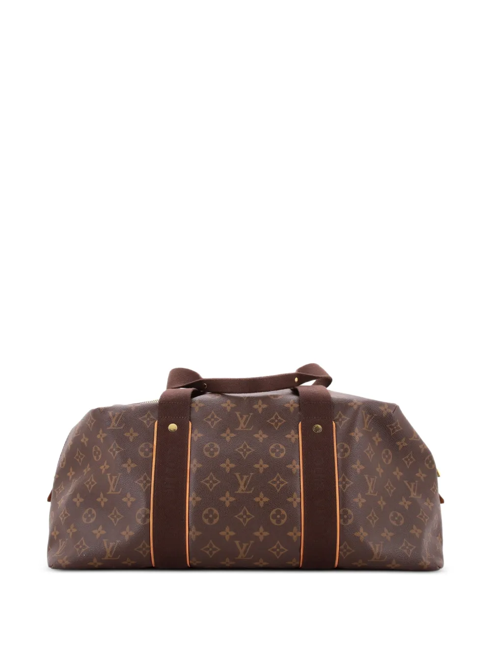 Louis Vuitton Pre-Owned Borsa da viaggio Beaubourg Weekender MM in tela con monogramma - Marrone