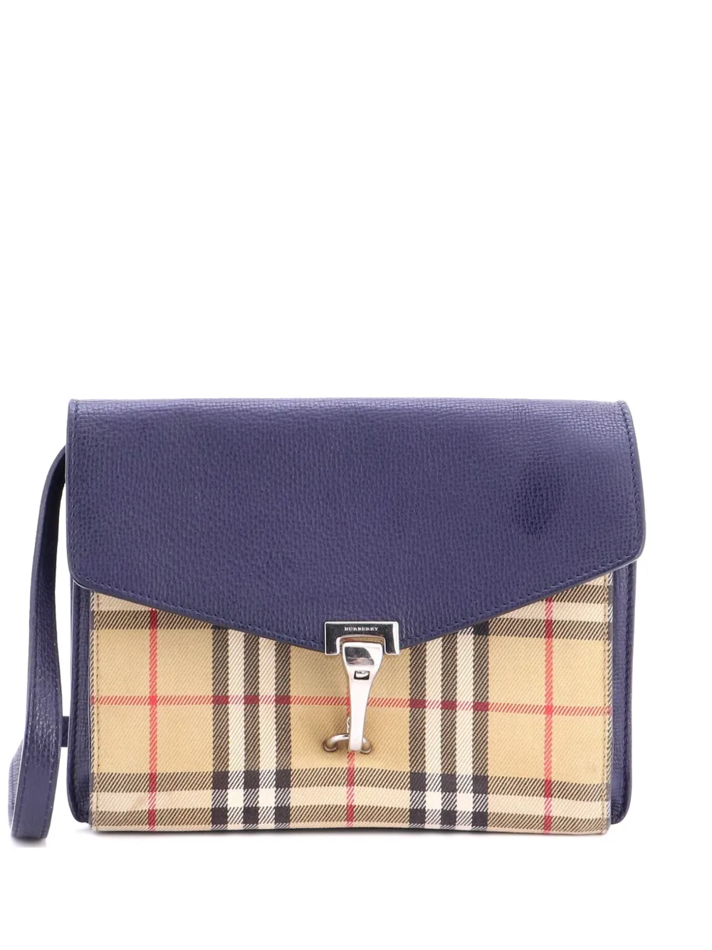 Burberry Pre-Owned Borsa a tracolla Macken piccola - Blu