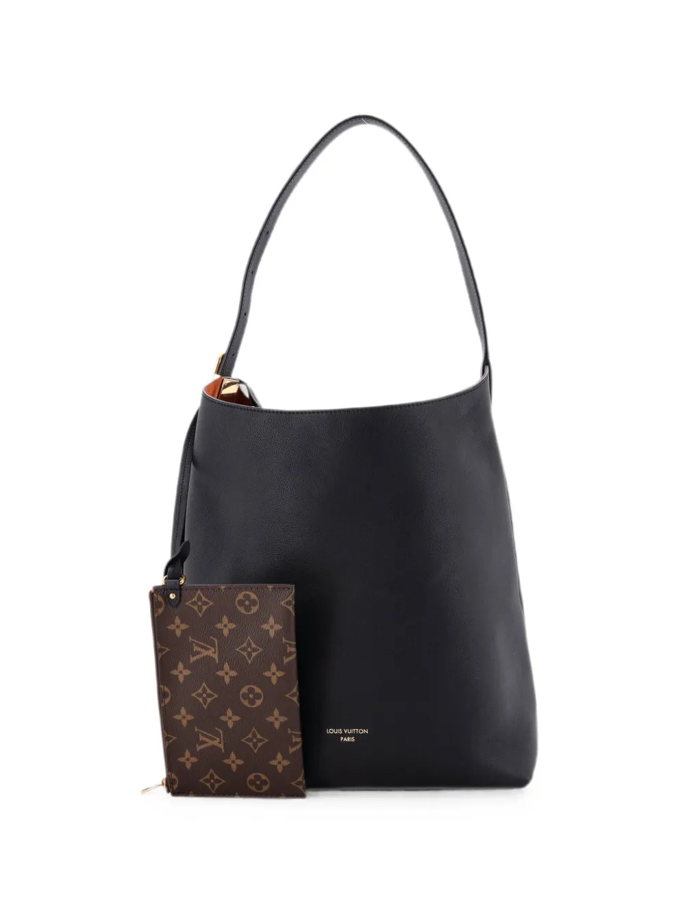 Louis Vuitton Pre-Owned Borsa passepartout Low Key MM in pelle di vitello - Nero