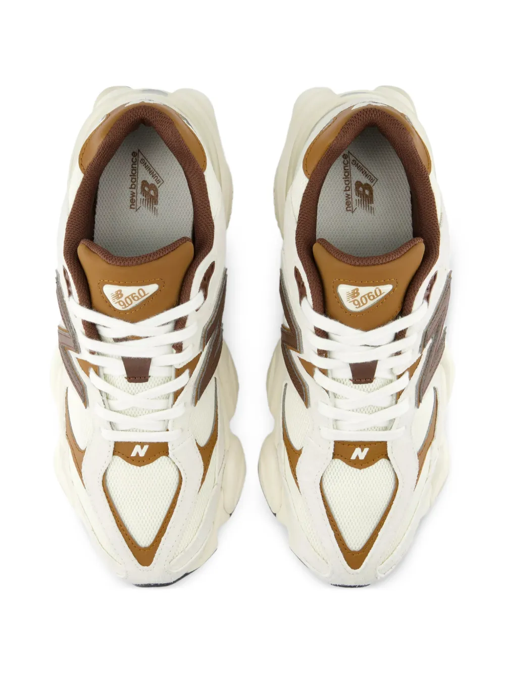 New Balance 9060 sneakers met vlakken Beige