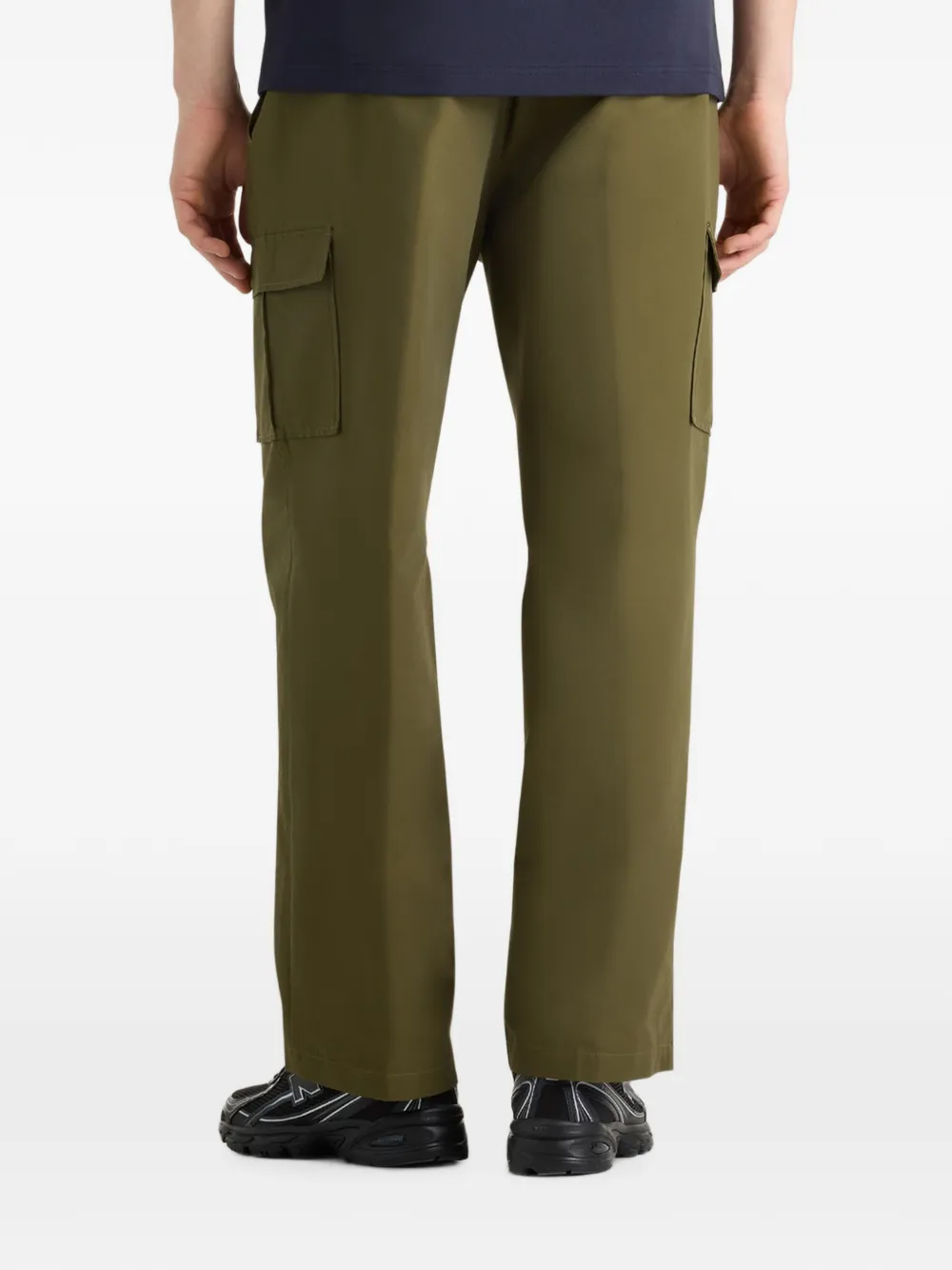 New Balance Cargo broek met logodetail Groen