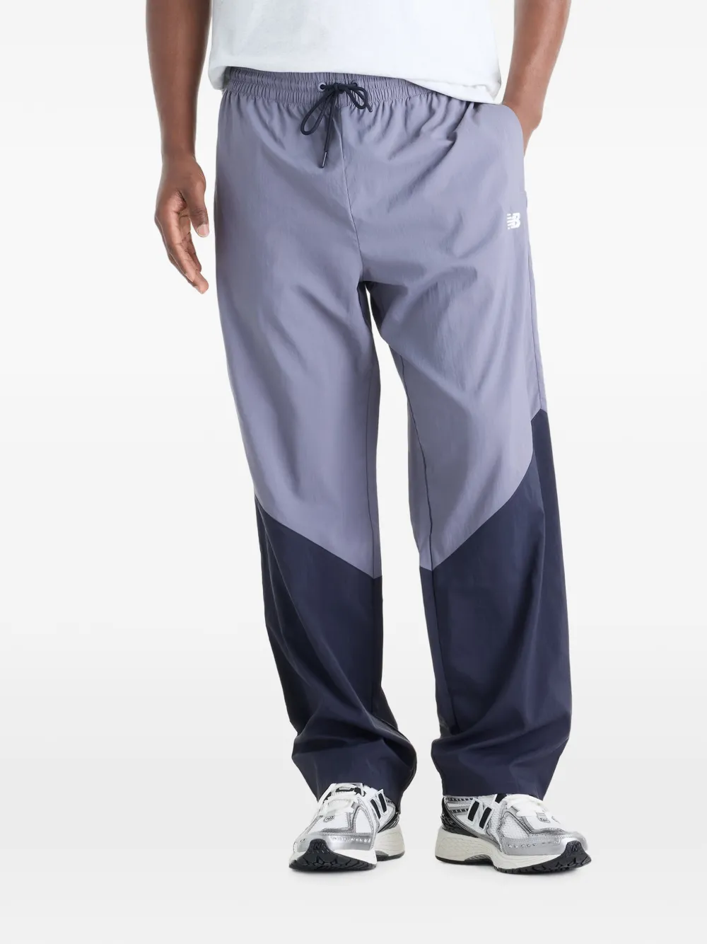 New Balance Pantaloni sportivi Sport Legacy con design color-block - Grigio