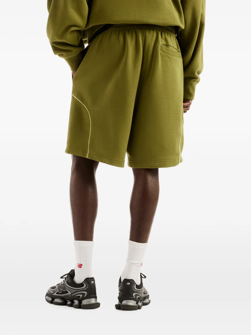 New Balance Trackside shorts Groen