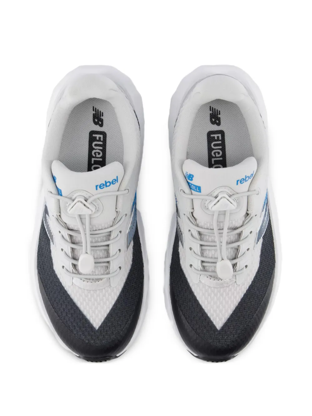 New Balance Kids FuelCell Rebel bungee veters met toggle sneakers Grijs