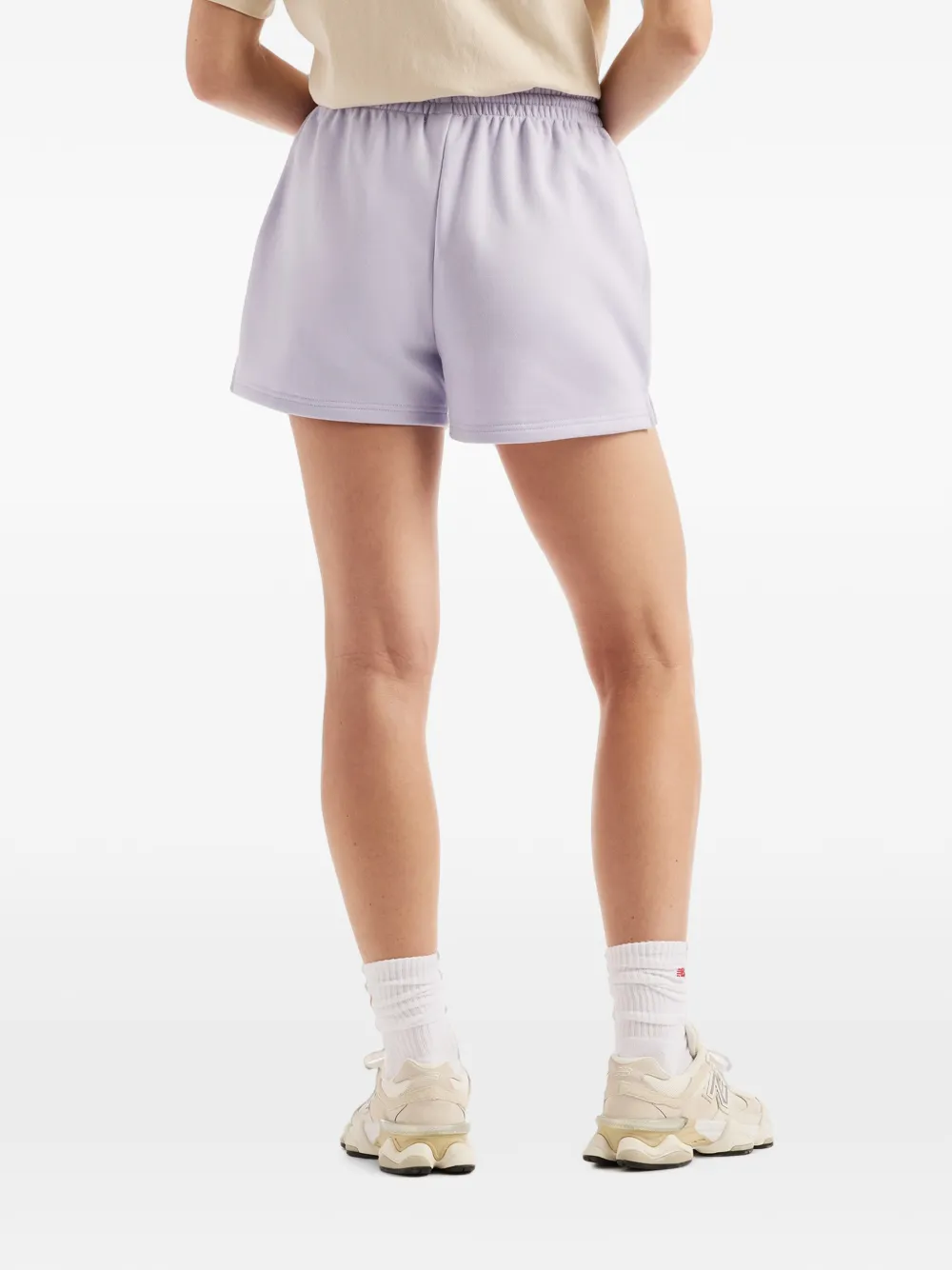 New Balance Sport Essentials sweatstof shorts Paars