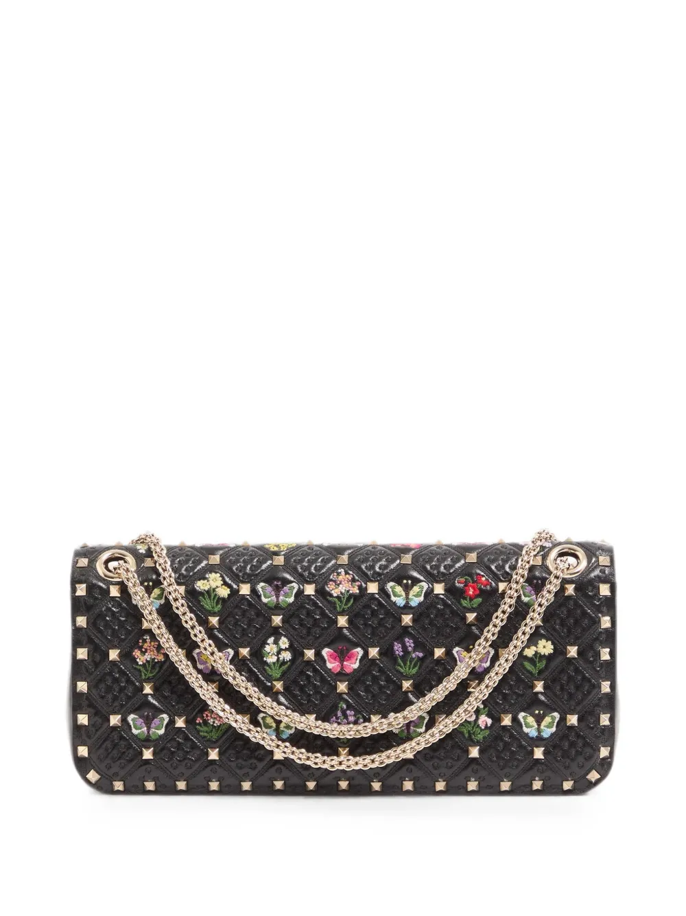 Valentino Garavani Rockstud Spike medium schoudertas Zwart
