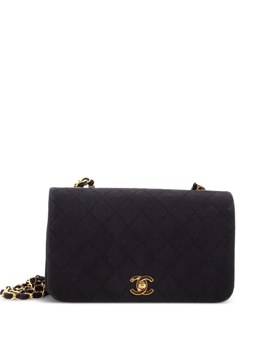 CHANEL Pre-Owned Borsa a spalla Full Flap mini - Nero