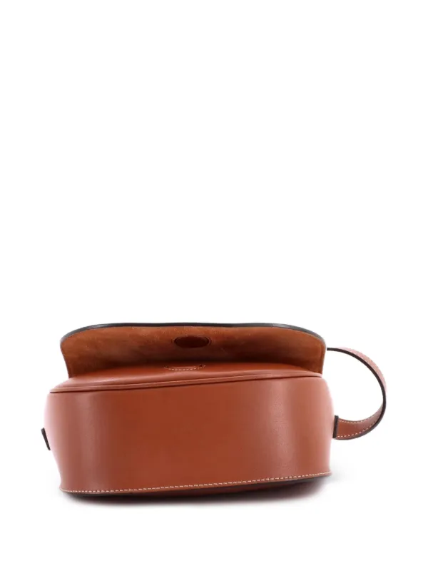 Celine Pre-Owned キュイール トリオンフ フォルコ バッグ レザー 