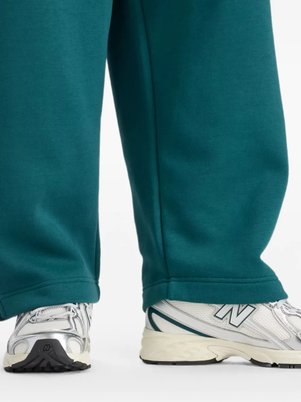 New Balance Trackside fleece broek Groen