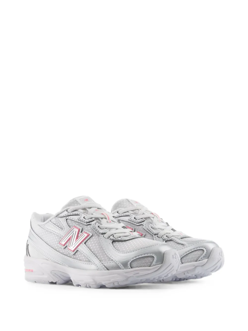 New Balance Kids 740 bungee-lace sneakers Grijs