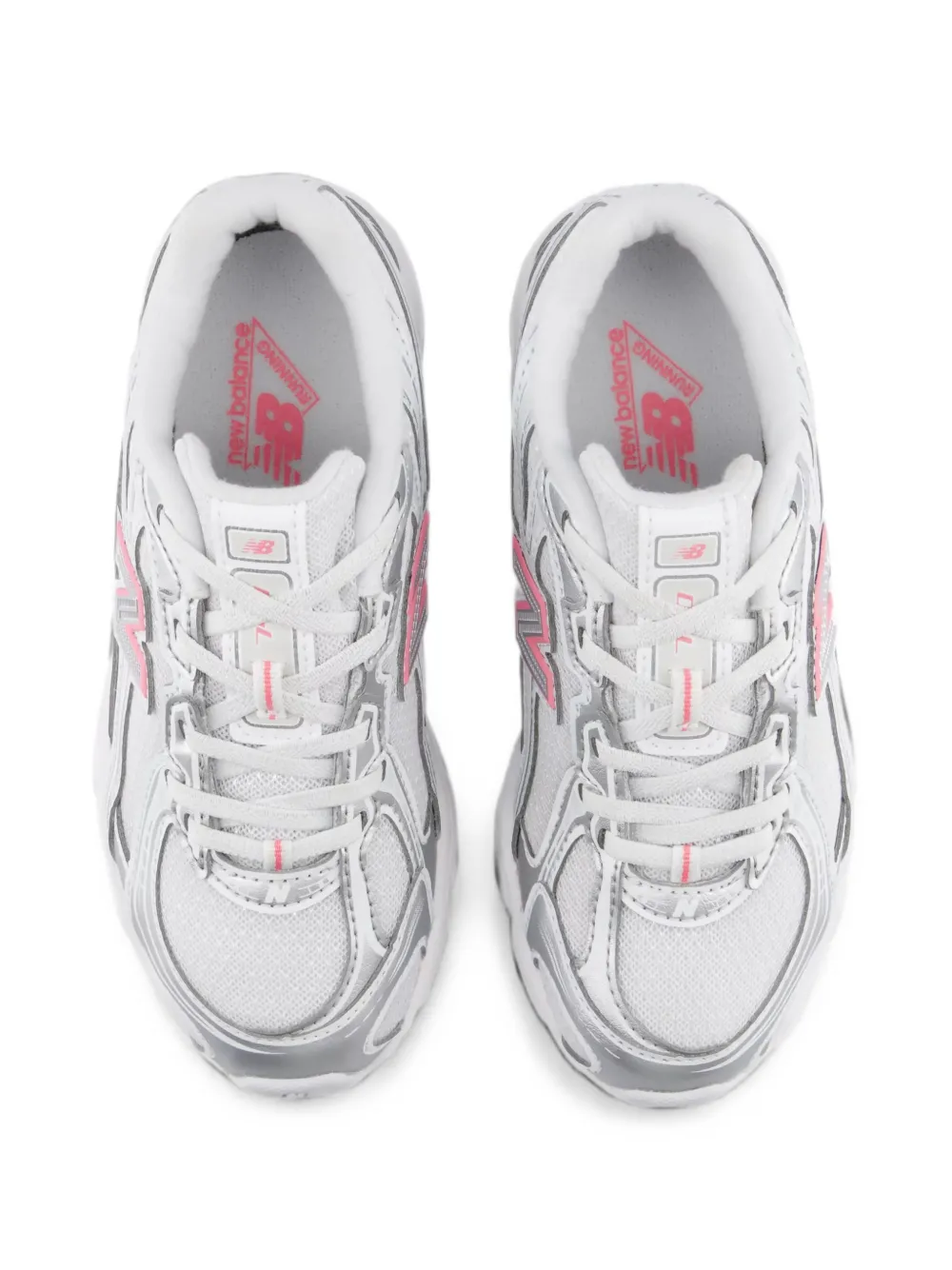 New Balance Kids 740 bungee-lace sneakers Grijs