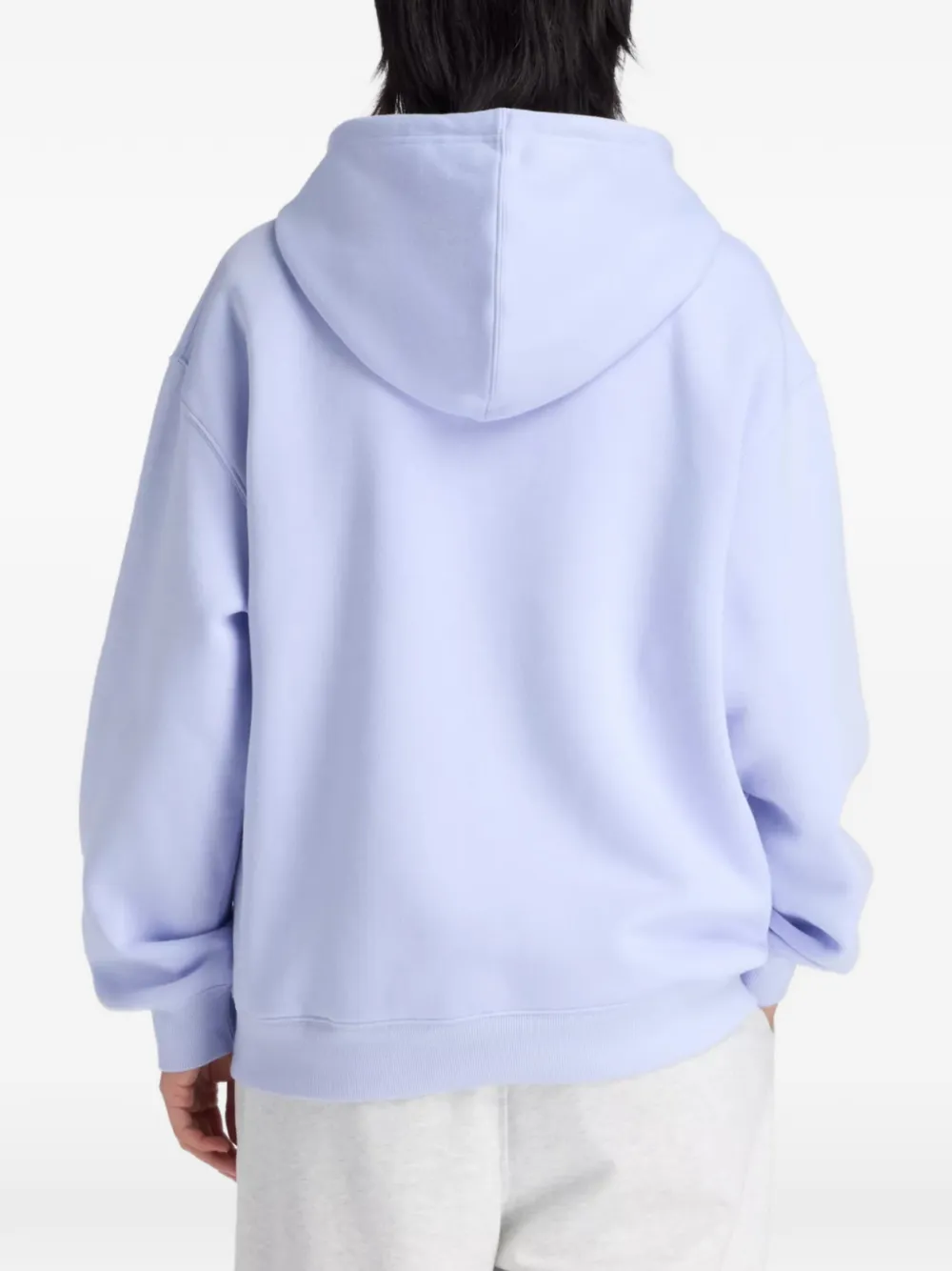 New Balance Trackside fleece hoodie Paars
