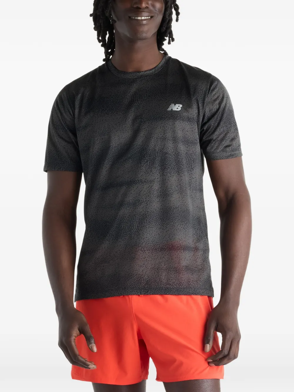 New Balance Athletics French badstof shorts Groen