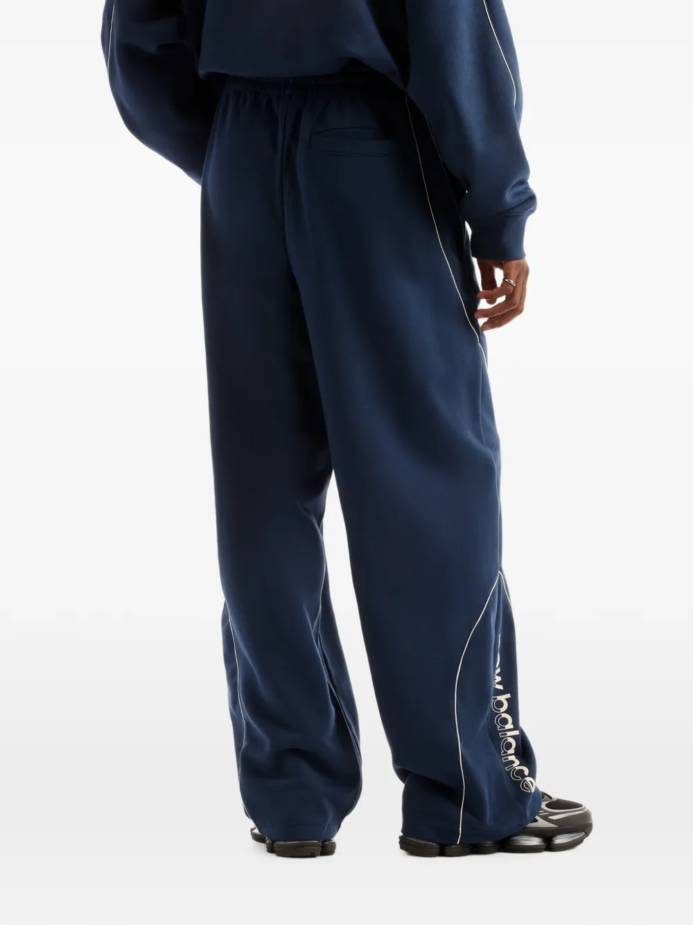 New Balance Trainingsbroek met afwerking Blauw