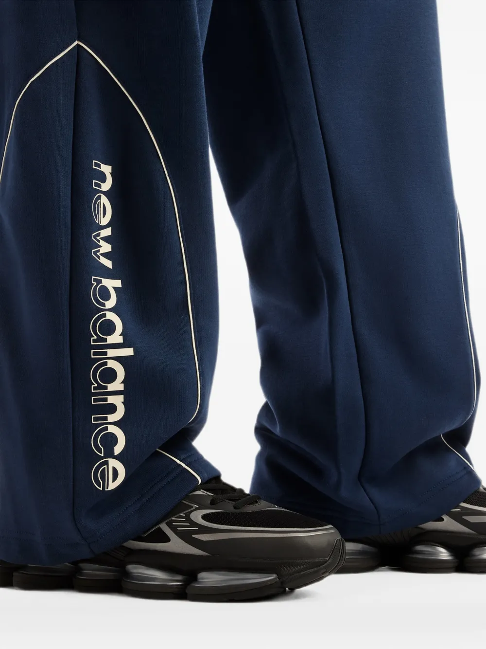 New Balance Trainingsbroek met afwerking Blauw