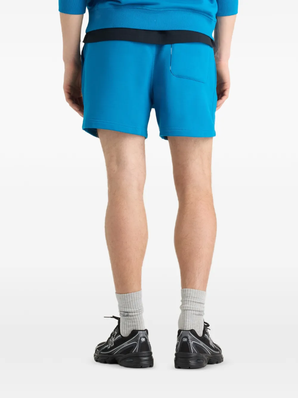 New Balance Athletics badstof shorts Blauw